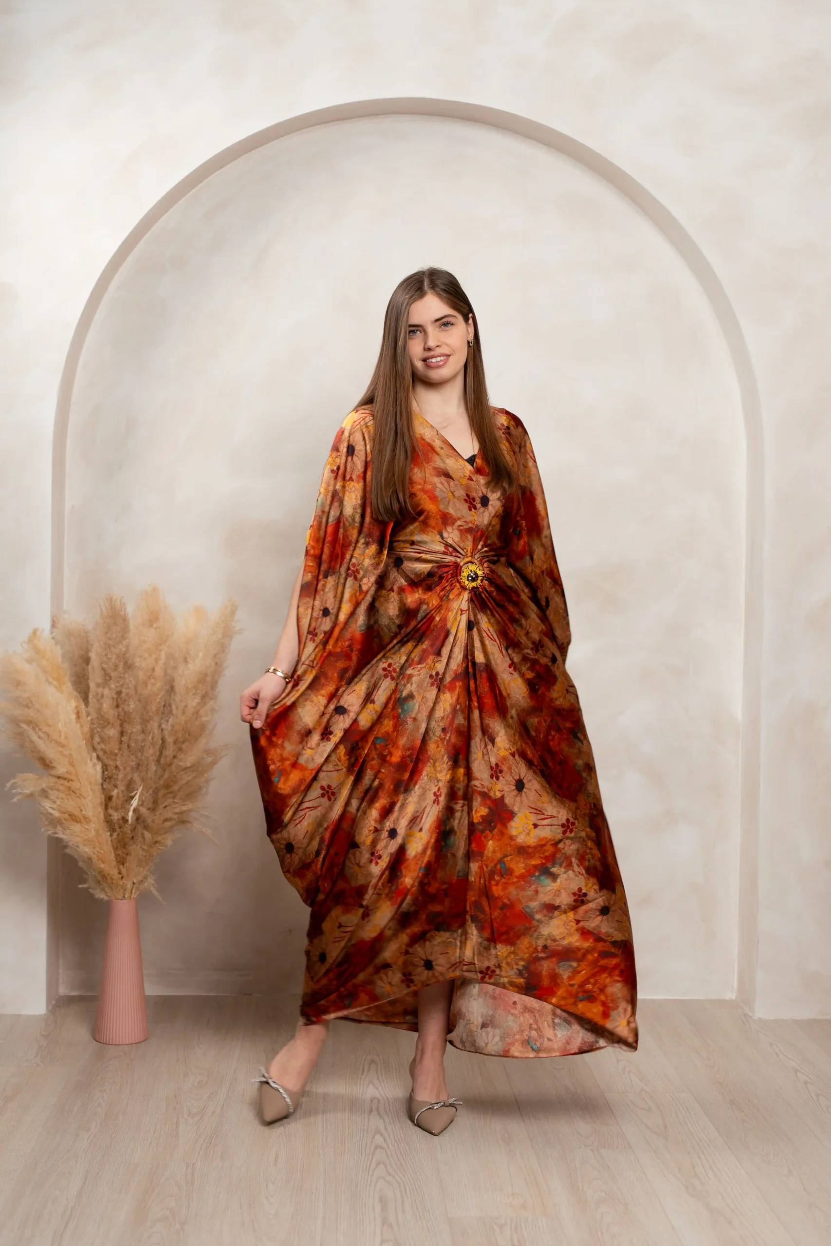 Haljina Rimaz - Orange - Slika 2