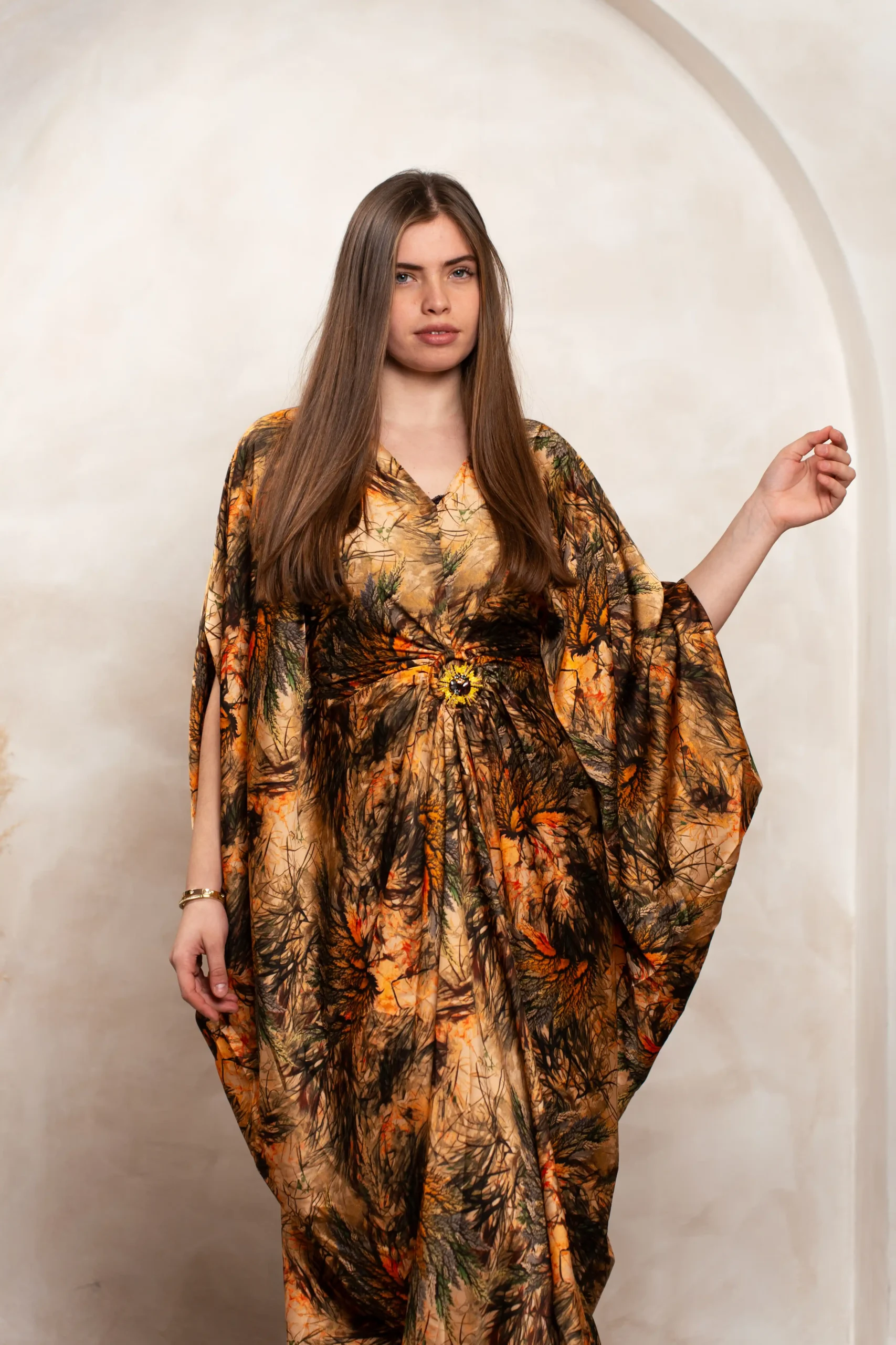 Haljina Rimaz - Brown - Slika 4